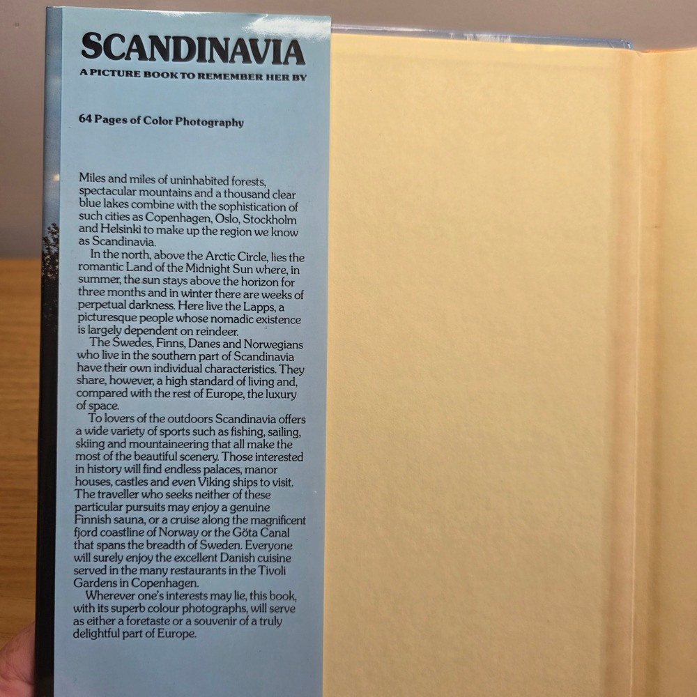 Scandinavia A Picture‎ Book To Remember Her By David Gibbon Crescent Books 1978 - Picture 6 of 9